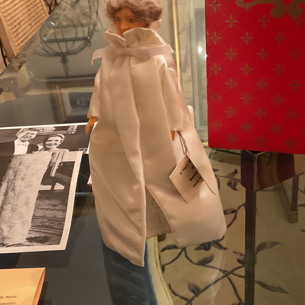 Elegant White Doll Coat